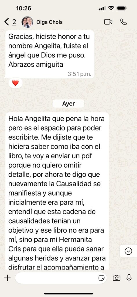 Review Olga, libro Vivo en vida